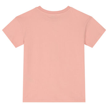 Girls Pink Logo T-Shirt